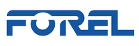Forel logo blue