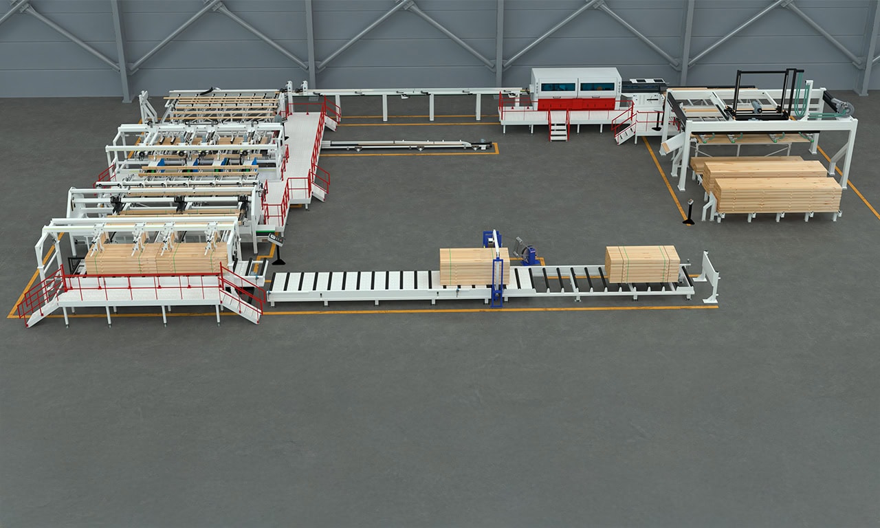 Opti-Solutions kompakti ratkaisu lista ja höyläteollisuudelle