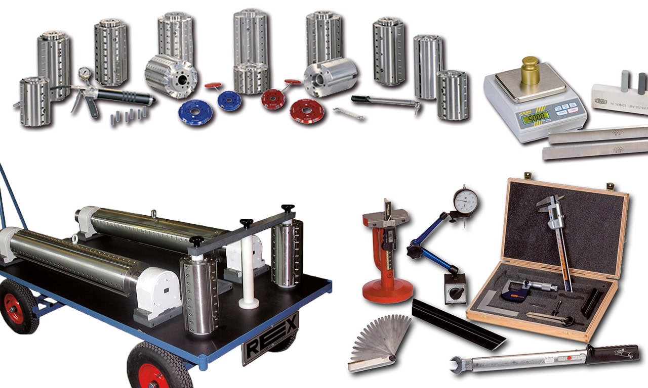 REX lisävarusteet ja työkalut